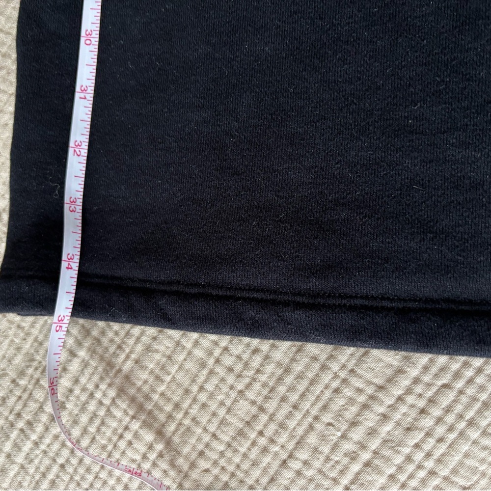 JAMIE HALLER The Sweatshirt Skirt in Black - Women's Midi Skirt - P - Picture 12 of 14